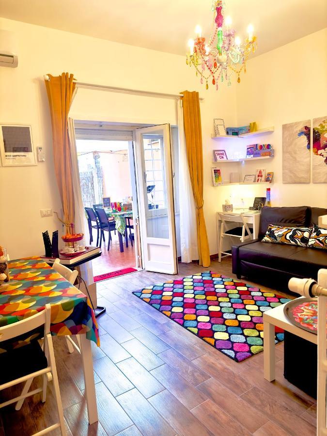 Trastevere Gianicolense Casa Con Giardino Roma Exterior foto